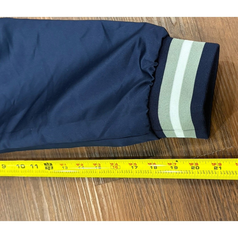 New York Yankees Mitchell & Ness Jacket‎ Navy Mens Size 2XL Satin Full Snap - Picture 11 of 16